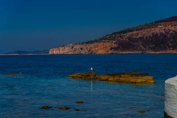 Морской Пейзаж Путешествия Грецию — стоковое фото