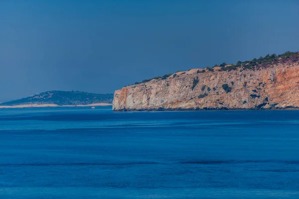 Seascape Arka Plan Yunanistan Seyahat — Stok fotoğraf