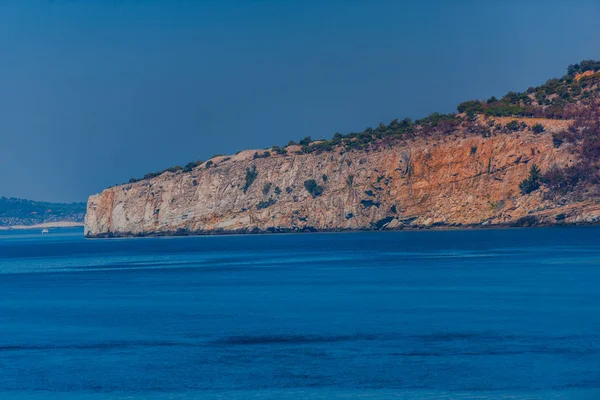 Seascape Arka Plan Yunanistan Seyahat — Stok fotoğraf