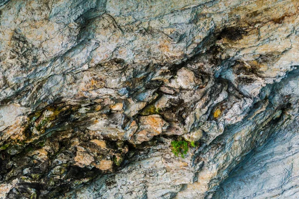 Närbild Cliff Detaljer Naturlig Bakgrund — Stockfoto