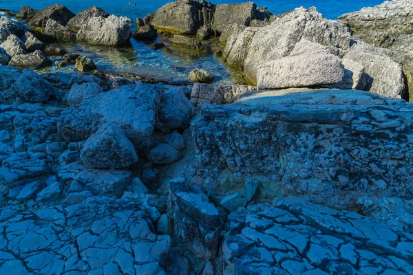 Textura Kamenů Přirozené Pozadí — Stock fotografie