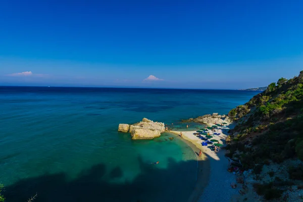 Deniz Suyu Mavi Tatil Turist Insanlar Yaz — Stok fotoğraf