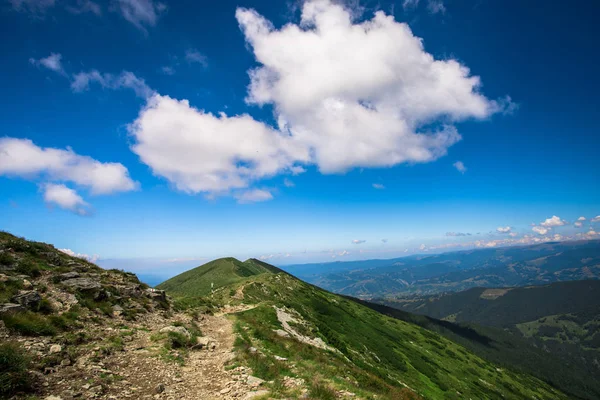 Piękny Widok Góry Rumuński — Zdjęcie stockowe