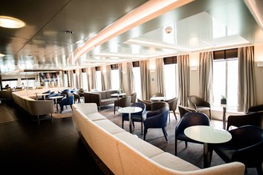 Turistik yat iç, Yunanistan.