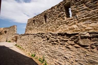 Antik Deva Kalesi detayları, Romanya.