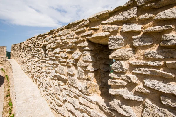 Antik Deva Kalesi detayları, Romanya.