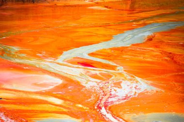 Nehir ile toksik kirlilik yok