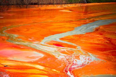 Nehir ile toksik kirlilik yok