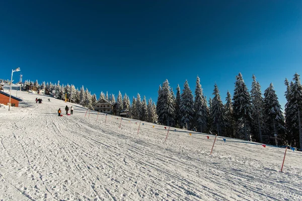 Winter Ski Resort Predeal Clabucet Romania — Stock Photo, Image