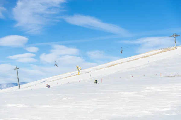 Winterskigebied Predeal Clabucet Roemenië — Stockfoto