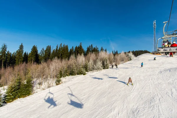 Winter Ski Resort Predeal Clabucet Romania — Stock Photo, Image