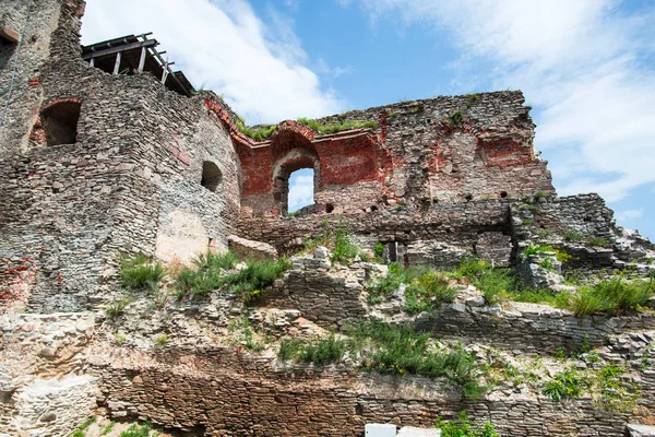 Detalles Del Antiguo Castillo Deva Rumania —  Fotos de Stock