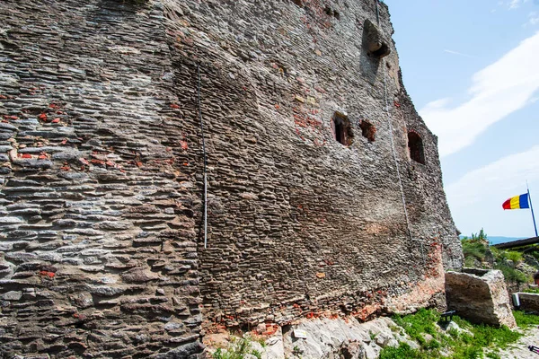 Szczegóły Ancient Deva Castle Rumunia — Zdjęcie stockowe