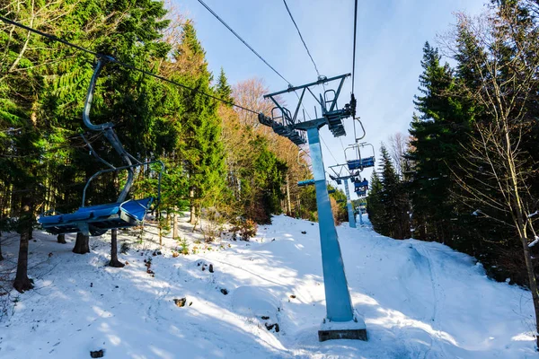 Зимний Горнолыжный Курорт Предеале Клабуцет Румыния — стоковое фото