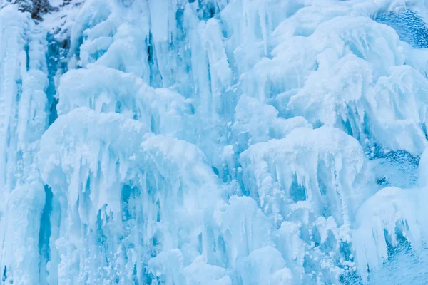 Close Gelo Congelados Quadro Completo — Fotografia de Stock