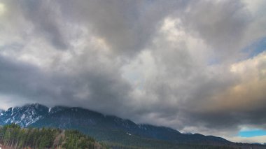 bulutlar doğal Alp Dağları, İsviçre