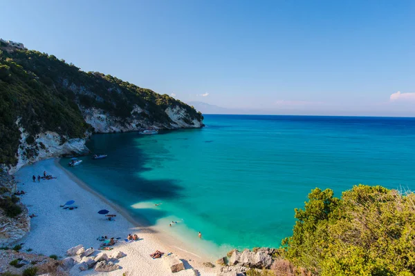 ギリシャの海景 自然の背景 — ストック写真