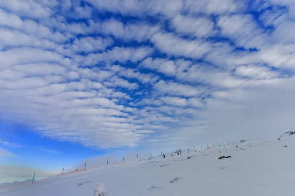 Paesaggio Montagne Invernali — Foto Stock