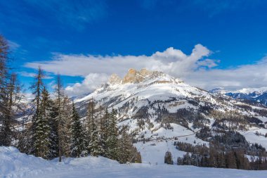 Kış Dağları Rocky kar kaplı 