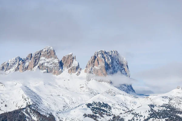 Pintoresca Vista Las Montañas Nevadas Invierno —  Fotos de Stock