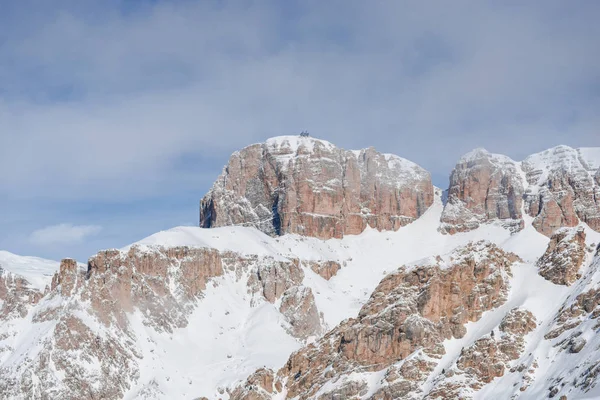 Malerischer Blick Auf Verschneite Berge Winter — Stockfoto