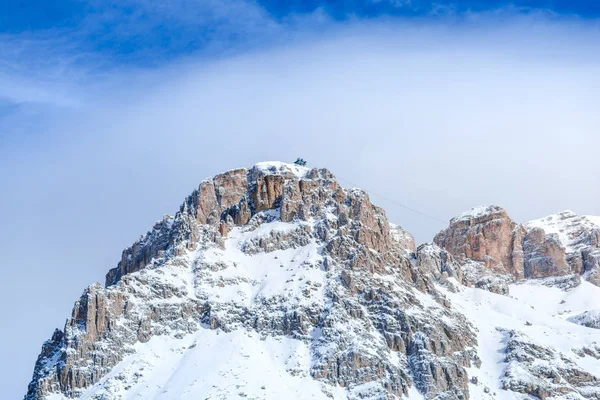 Malerischer Blick Auf Verschneite Berge Winter — Stockfoto