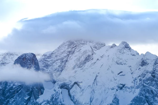 Malerischer Blick Auf Verschneite Berge Winter — Stockfoto