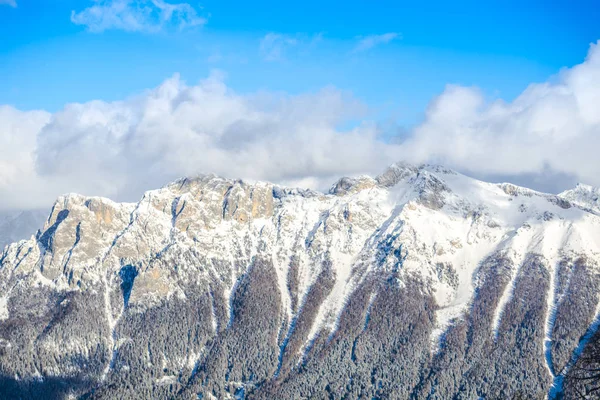 Pintoresca Vista Las Montañas Nevadas Invierno —  Fotos de Stock