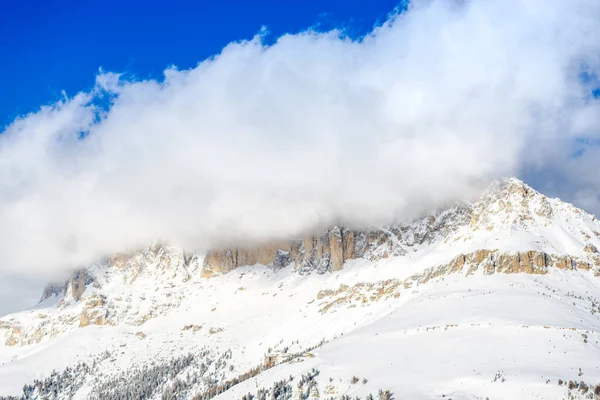 Picturesque View Snowy Mountains Winter Time — Stock Photo, Image