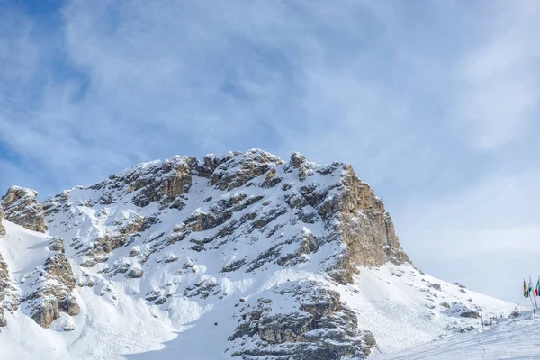 Pintoresca Vista Las Montañas Con Árboles Invierno —  Fotos de Stock