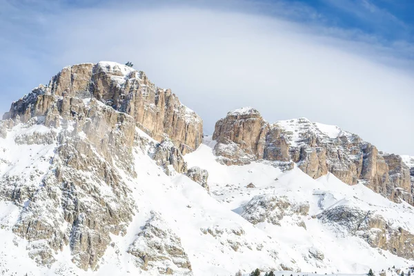 Pintoresca Vista Las Montañas Con Árboles Invierno —  Fotos de Stock