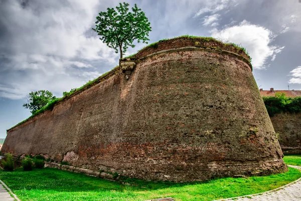 Szczegóły Ancient Deva Castle Rumunia — Zdjęcie stockowe