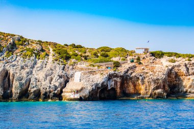 Ismarlayarak cliff ve Yunanistan.