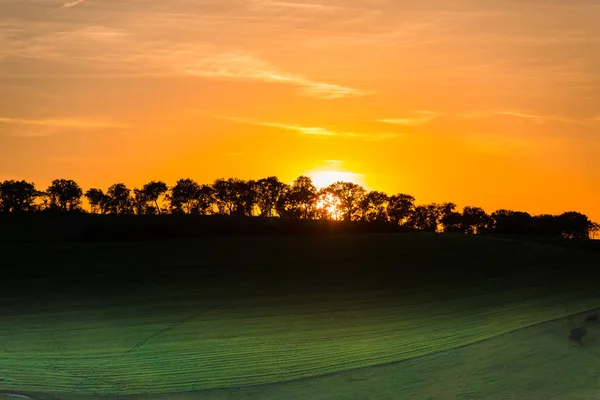 Coucher Soleil Incroyable Soir — Photo