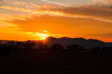 Akşam muhteşem günbatımı