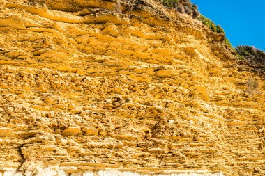 Sahil, ışık cliff görünümünü