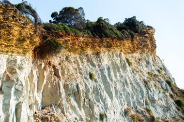 Sahil, ışık cliff görünümünü