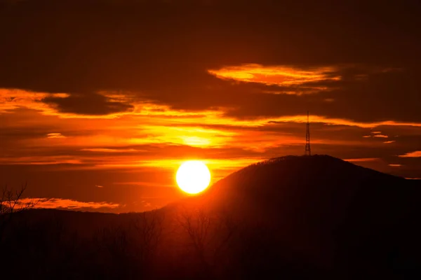 Amazing Sunset Evening — Stock Photo, Image