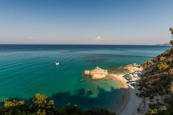 Дивовижна Панорама Моря Греція — стокове фото