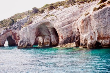 Yunanistan'da Yaz deniz manzarası, görüntüleme.