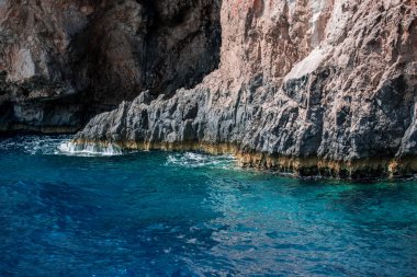 Yunanistan'da Yaz deniz manzarası, görüntüleme.