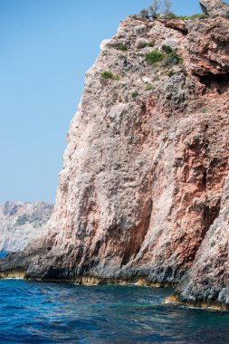 Yunanistan'da Yaz deniz manzarası, görüntüleme.