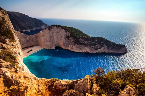 View Summer Seascape Greece — Stock Photo, Image