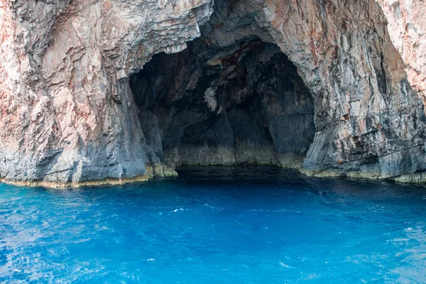 Vista Verano Del Paisaje Marino Grecia — Foto de Stock