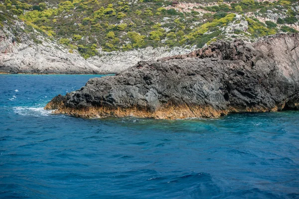Visa Sommaren Seascape Grekland — Stockfoto