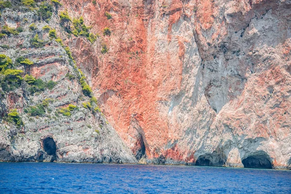 Yunanistan Yaz Deniz Manzarası Görüntüleme — Stok fotoğraf