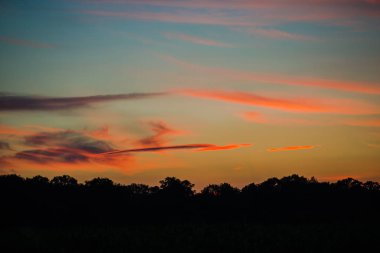 Akşam muhteşem günbatımı