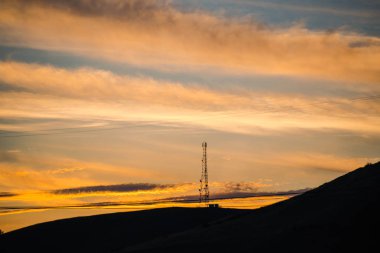 Akşam muhteşem günbatımı