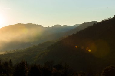 Güzel sonbahar manzara manzara