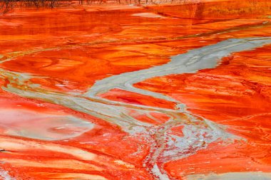 Nehir ile toksik kirlilik yok